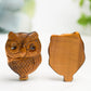 1.3" Yellow Tiger's Eye Owl Crytsal Carving Bulk Wholesale  Wholesale Crystals