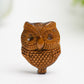 1.3" Yellow Tiger's Eye Owl Crytsal Carving Bulk Wholesale  Wholesale Crystals