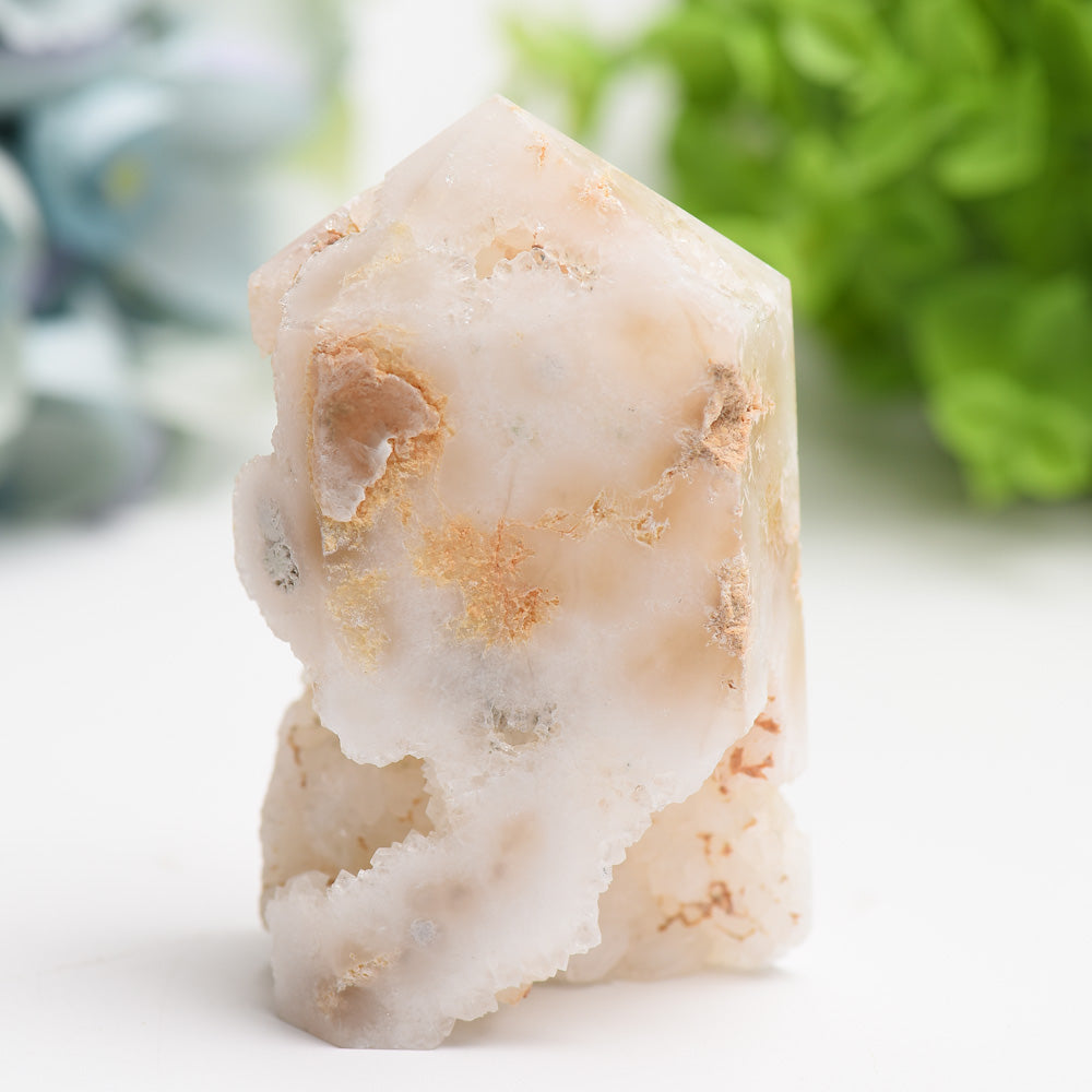 2.5"-4.5" Druzy Quartz Tower Bulk Wholesale  Wholesale Crystals