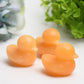 1.8" Orange Calcite Duck Crystal Carving Bulk Wholesale  Wholesale Crystals