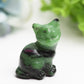 1.9" Mixed Crystal Cat Crystal Carving Bulk Wholesale  Wholesale Crystals