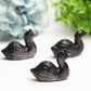 2.2" Silver Obsidian Swan Crystal Carving Bulk Wholesale  Wholesale Crystals