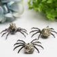2.0" Metal Spider with Raw Pyrite Stone Decor Free Form for Bulk Wholesale  Wholesale Crystals