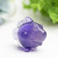 2.0" Fluorite Fish Crystal Carving Bulk Wholesale  Wholesale Crystals