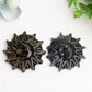 2.0" Labradorite Golden Obsidian Sun& Moon Face Crystal Carving Bulk Wholesale  Wholesale Crystals