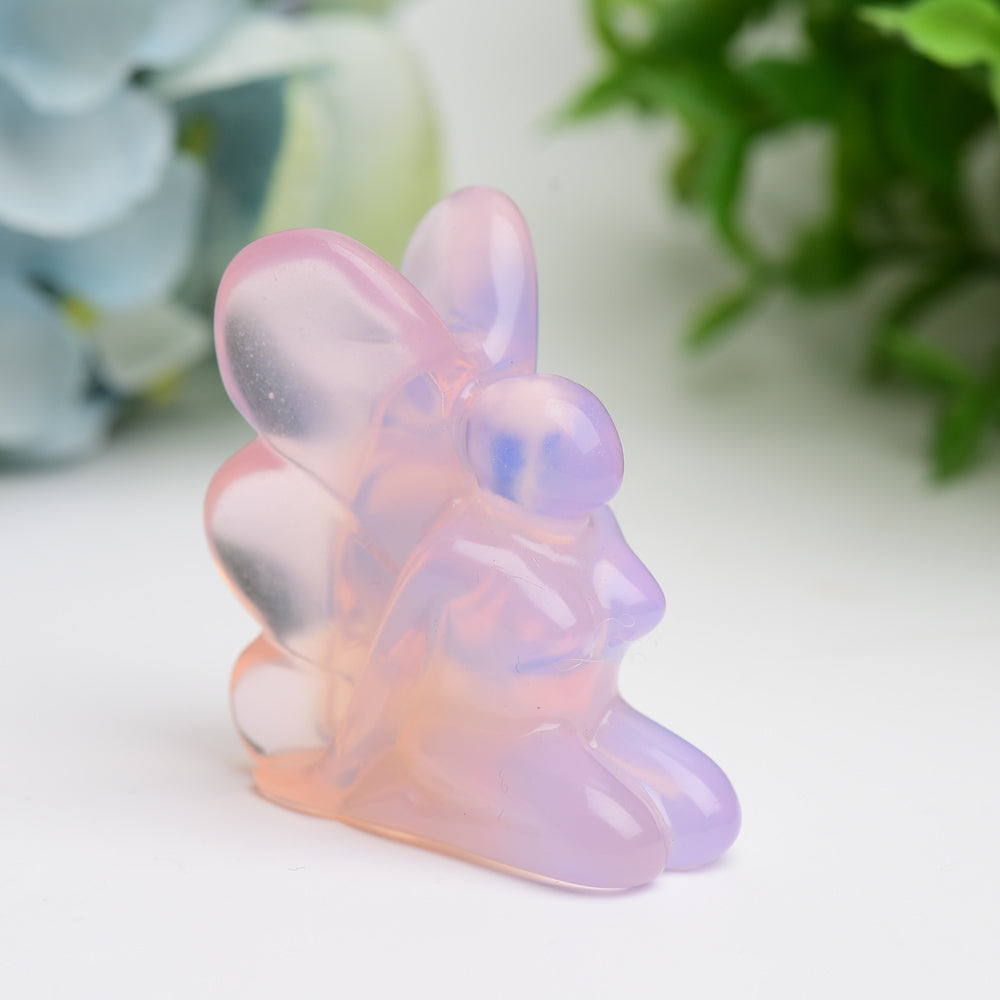 2.0" Mixed Crystal Fairy Crystal Carving  Wholesale Crystals