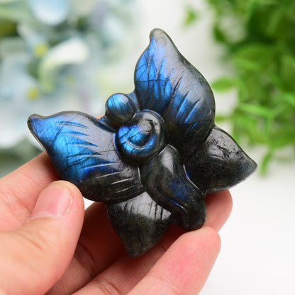 2.3" Labradorite Golden Obsidian Butterfly Fairy Bulk Wholesale  Wholesale Crystals