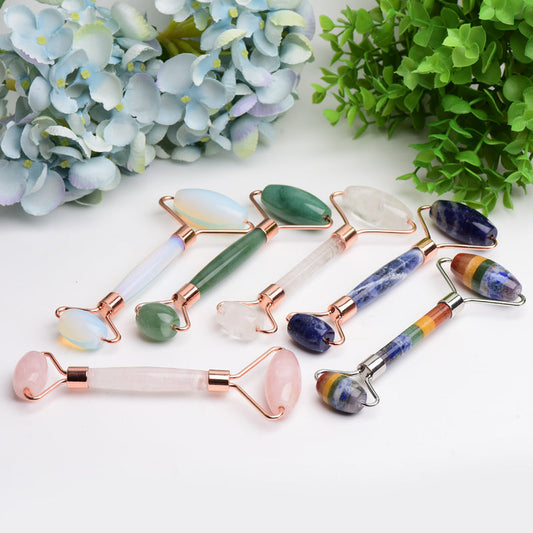 5.6" Crystal Facial Roller Massage Wand Bulk Wholesale  Wholesale Crystals