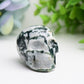 2.0" Moss Agate Crystal Skull Bulk Wholesale  Wholesale Crystals