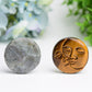 1.8" Moon and Sun Face Crytsal Carving Bulk Wholesale  Wholesale Crystals