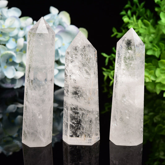 5.0"-5.5" Clear Quartz CrystaL Tower Bulk Wholesale  Wholesale Crystals