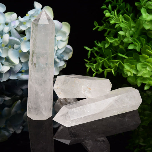 5.0"-5.5" Clear Quartz CrystaL Tower Bulk Wholesale  Wholesale Crystals