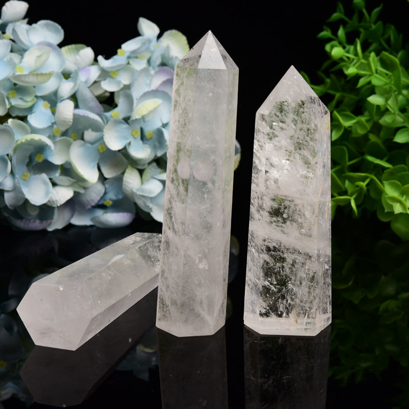 5.0"-5.5" Clear Quartz CrystaL Tower Bulk Wholesale  Wholesale Crystals