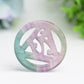 2.0" Rainbow Fluorite Horus Eye Crystal Carving Bulk Wholesale  Wholesale Crystals