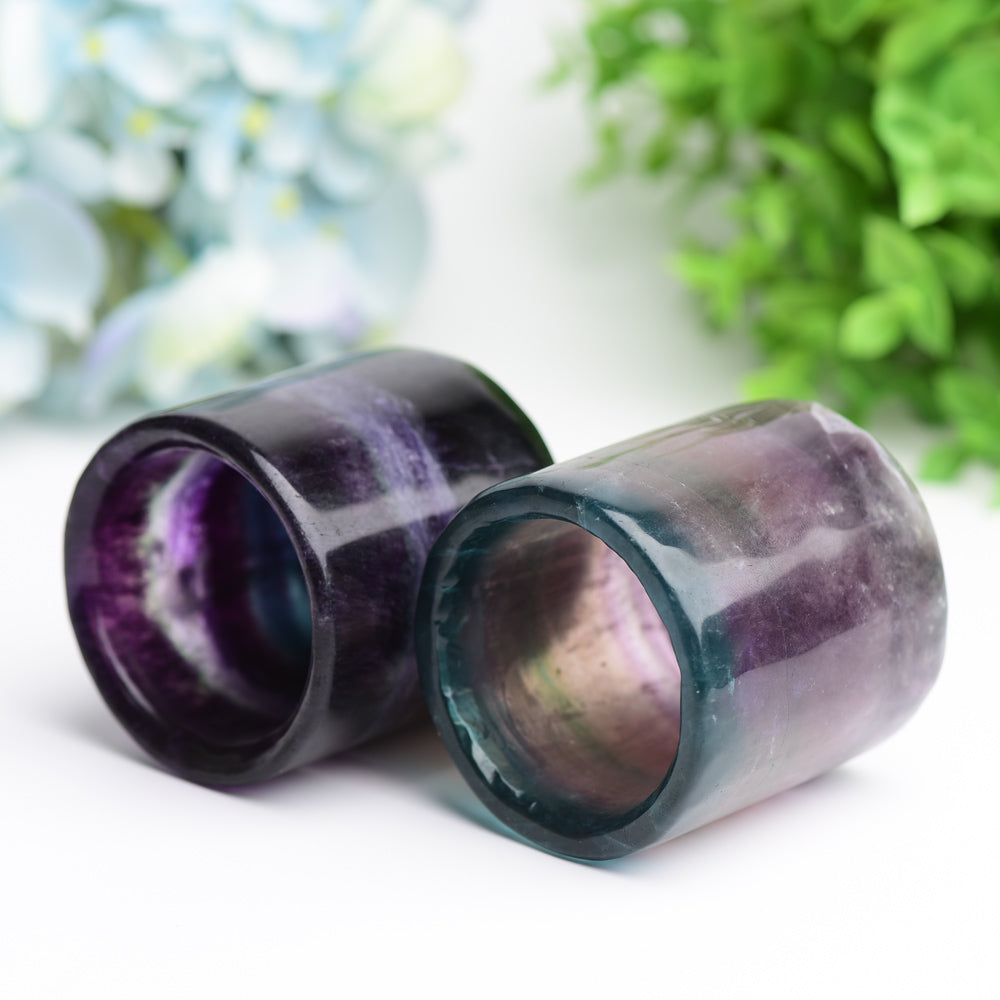 2.5" Rainbow Fluorite Cup Crystal Carving Bulk Wholesale  Wholesale Crystals