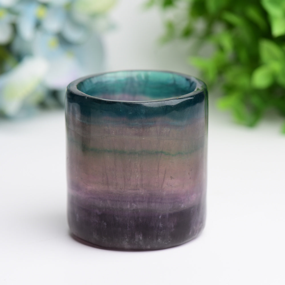 2.5" Rainbow Fluorite Cup Crystal Carving Bulk Wholesale  Wholesale Crystals