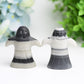 2.3" Taiji Stone Ghost Crystal Carving for Halloween Decor Bulk Wholesale  Wholesale Crystals