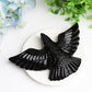 6.0" Black Obsidian Bird Crystal Carving Bulk Wholesale  Wholesale Crystals