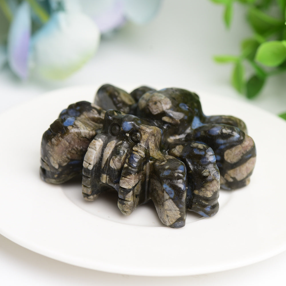 2.5" Spider Crystal Carving Bulk Wholesale  Wholesale Crystals