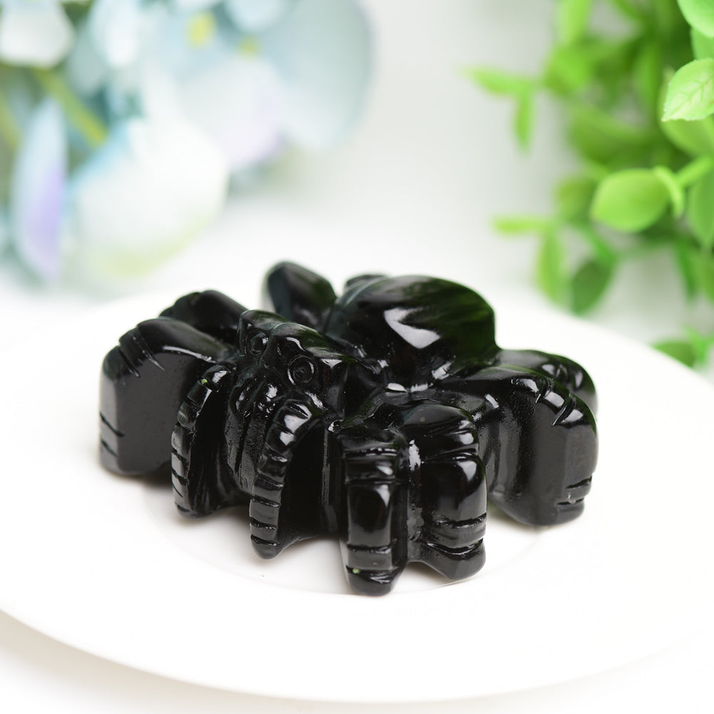 2.5" Spider Crystal Carving Bulk Wholesale  Wholesale Crystals