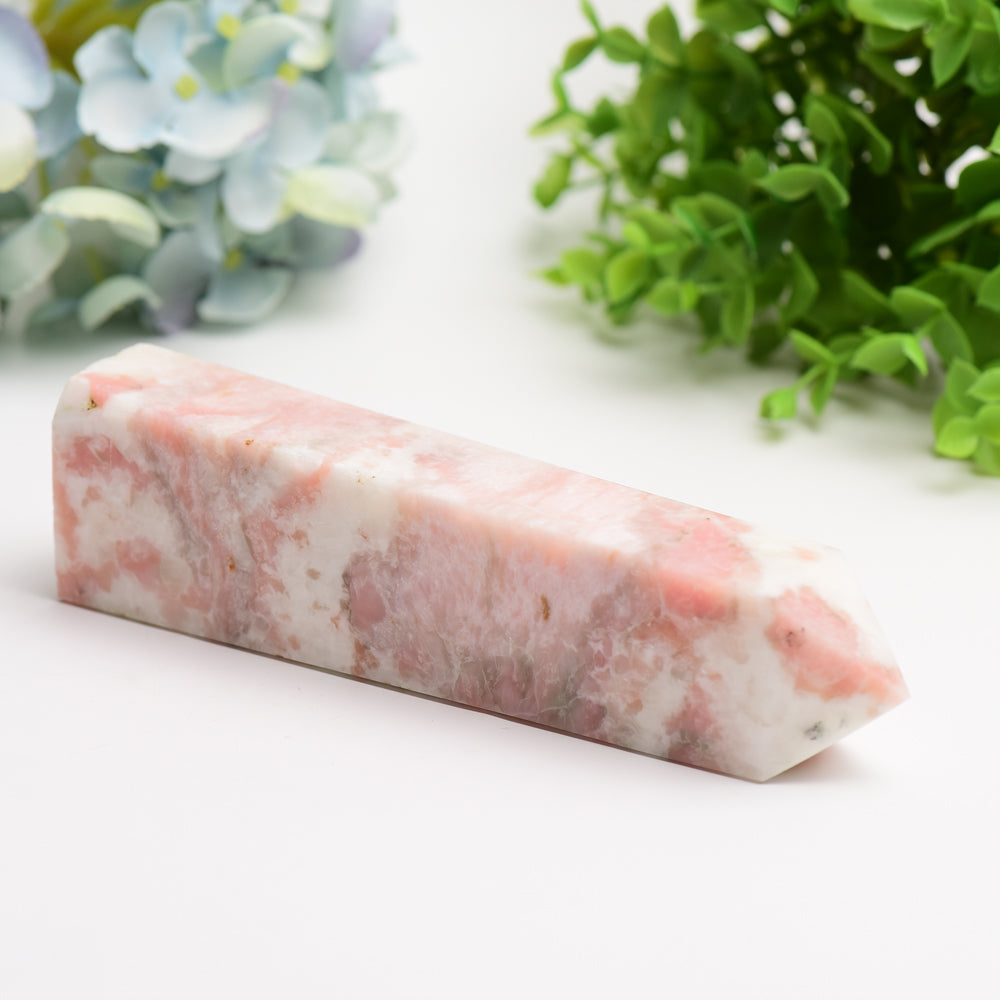 6.0"-8.0" Pink Jade Tower Bulk Wholesale  Wholesale Crystals