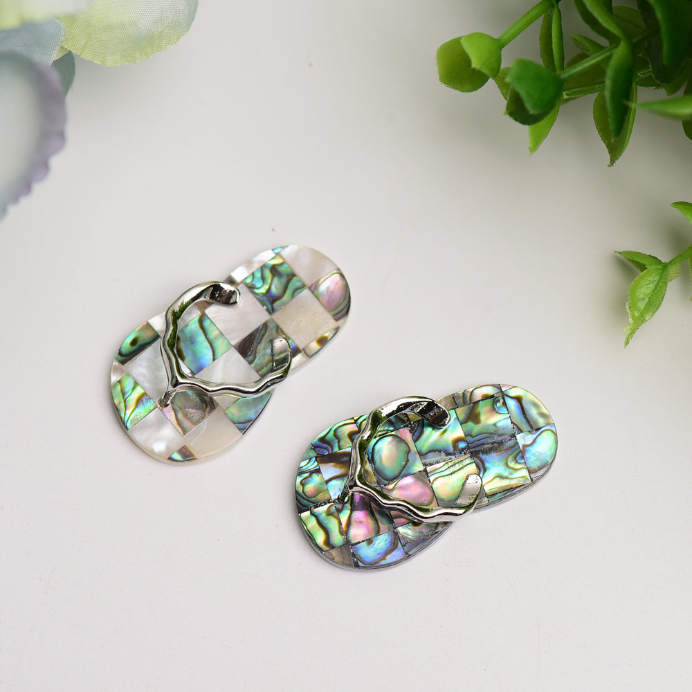 Aura Shell Mini Slipper Bulk Wholesale  Wholesale Crystals