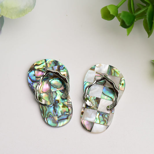 Aura Shell Mini Slipper Bulk Wholesale  Wholesale Crystals