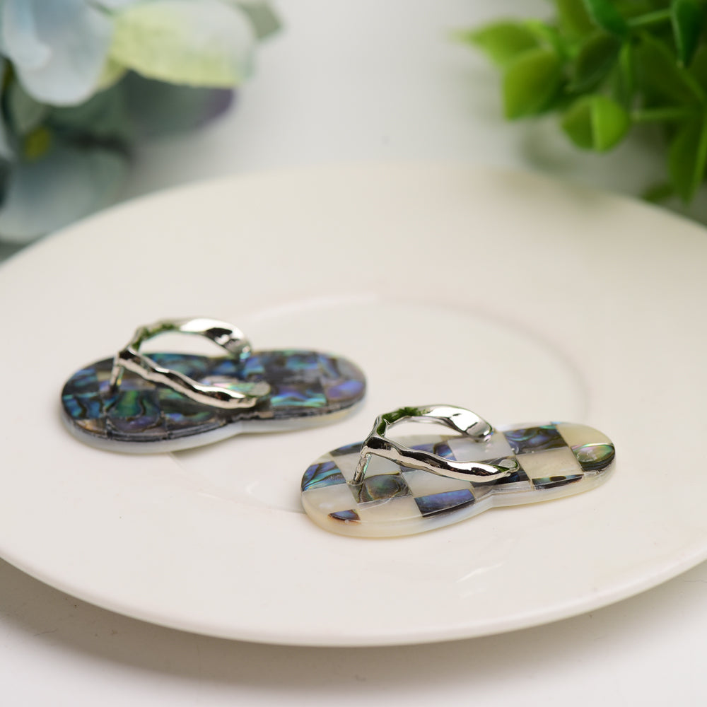 Aura Shell Mini Slipper Bulk Wholesale  Wholesale Crystals