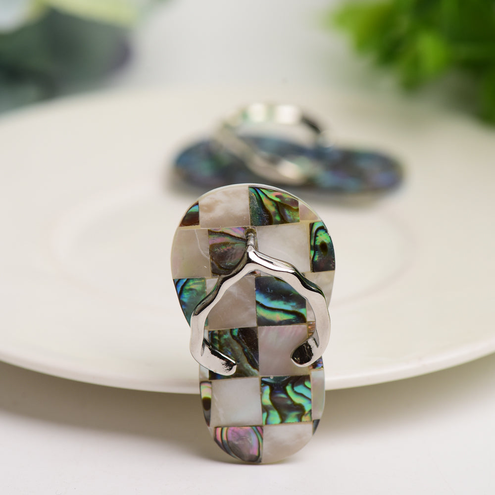 Aura Shell Mini Slipper Bulk Wholesale  Wholesale Crystals