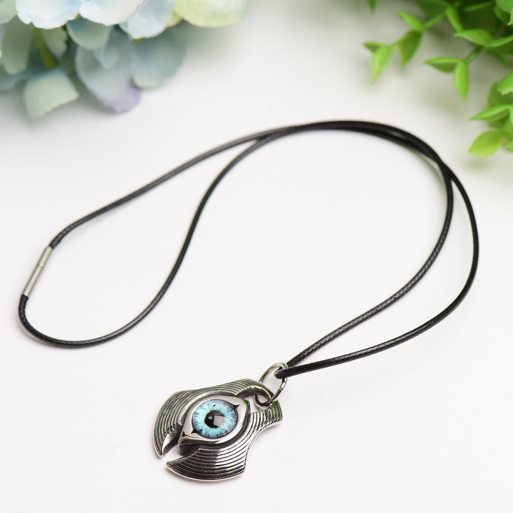 Evil's Eye Design Pendant Necklace                                                                                                                              Bulk Wholesale  Wholesale Crystals