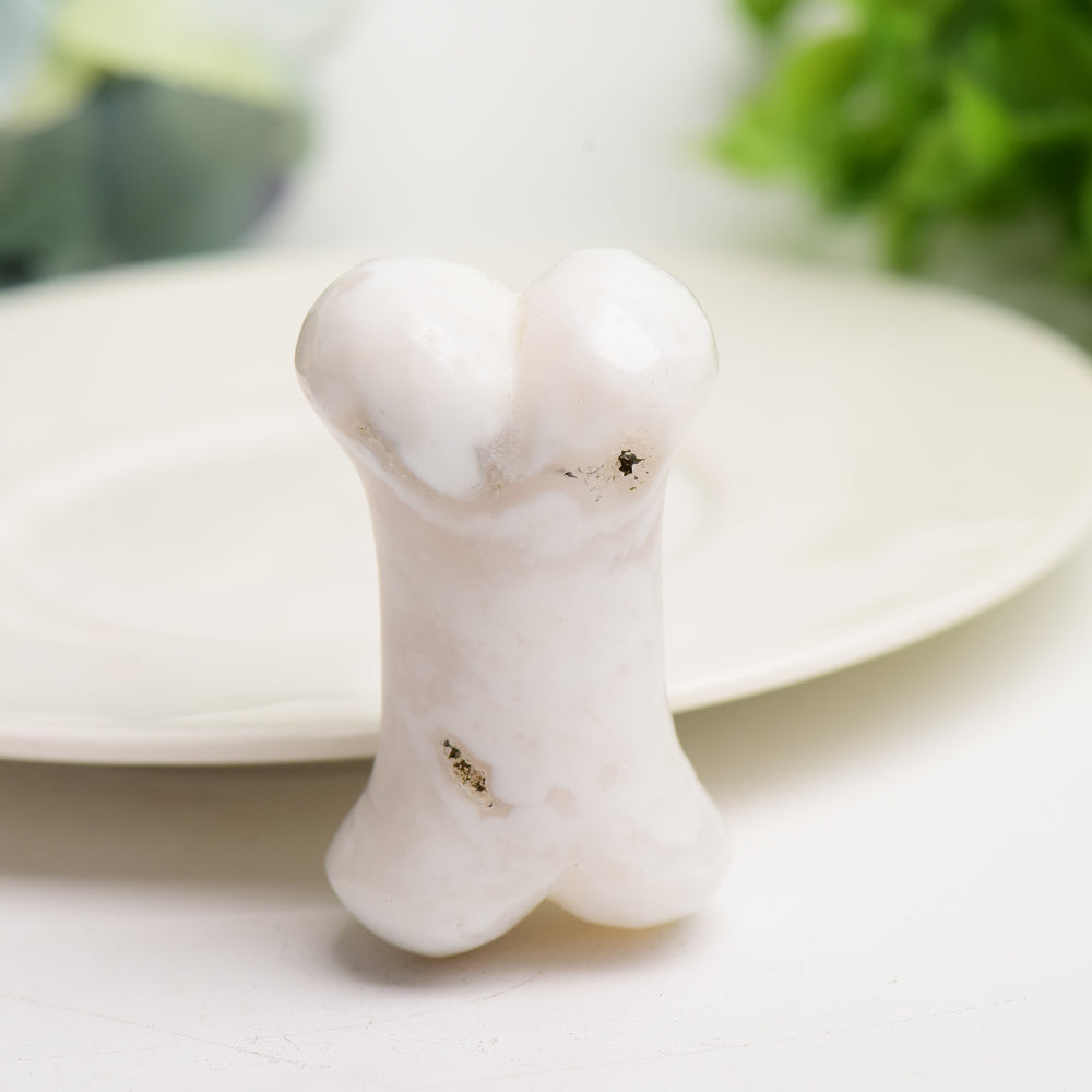 2.0" Mixed Crystal Bones Crystal Carving Bulk Wholesale  Wholesale Crystals