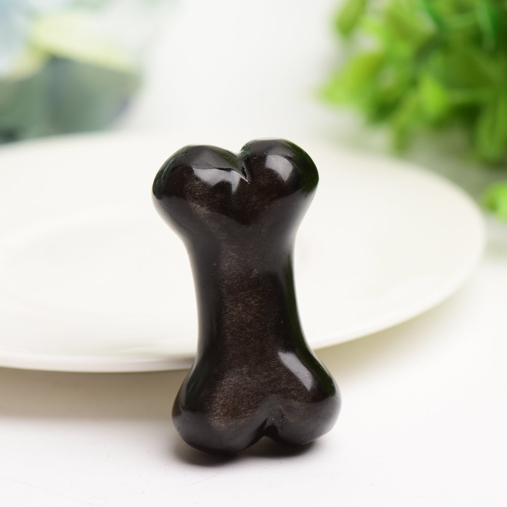 2.0" Mixed Crystal Bones Crystal Carving Bulk Wholesale  Wholesale Crystals