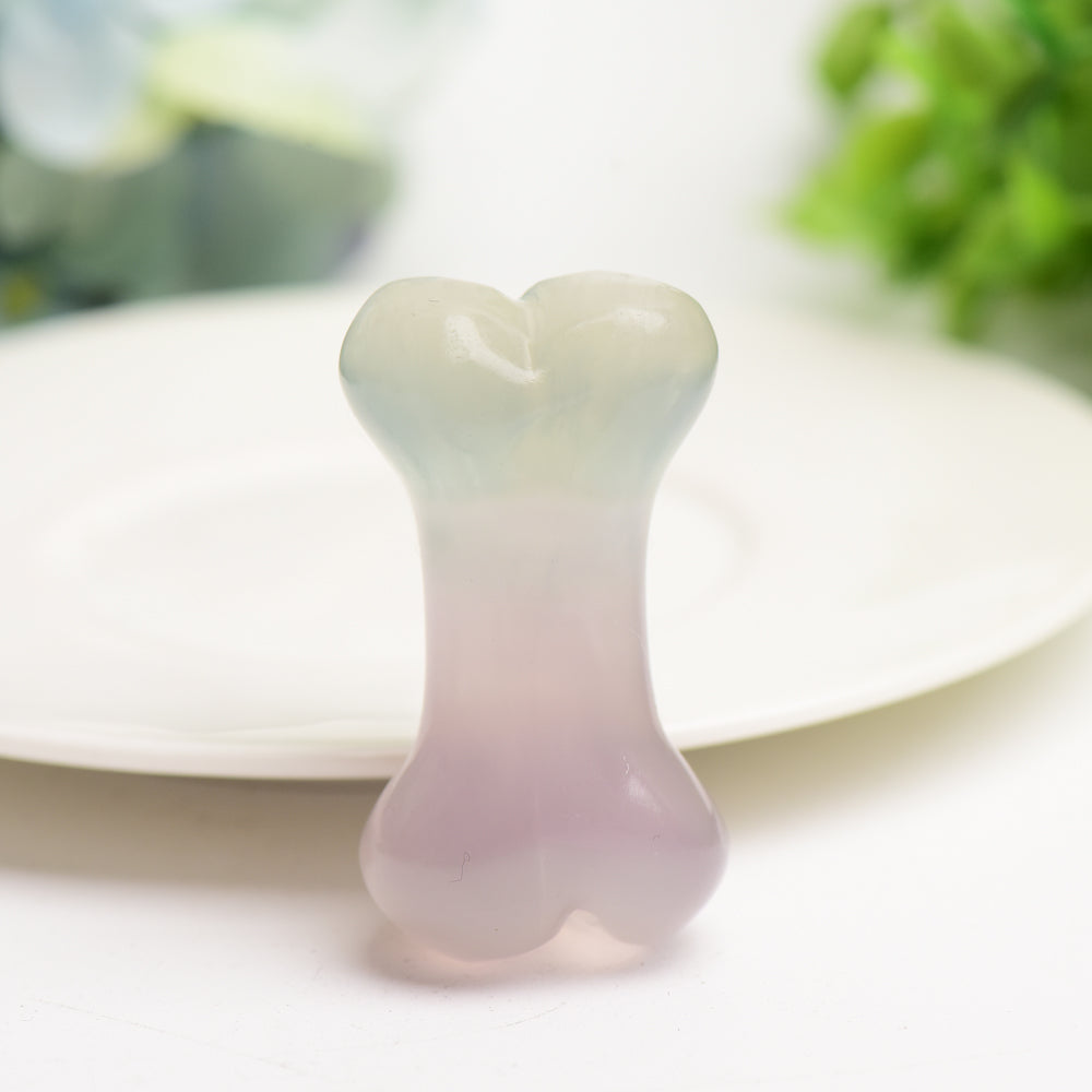 2.0" Mixed Crystal Bones Crystal Carving Bulk Wholesale  Wholesale Crystals