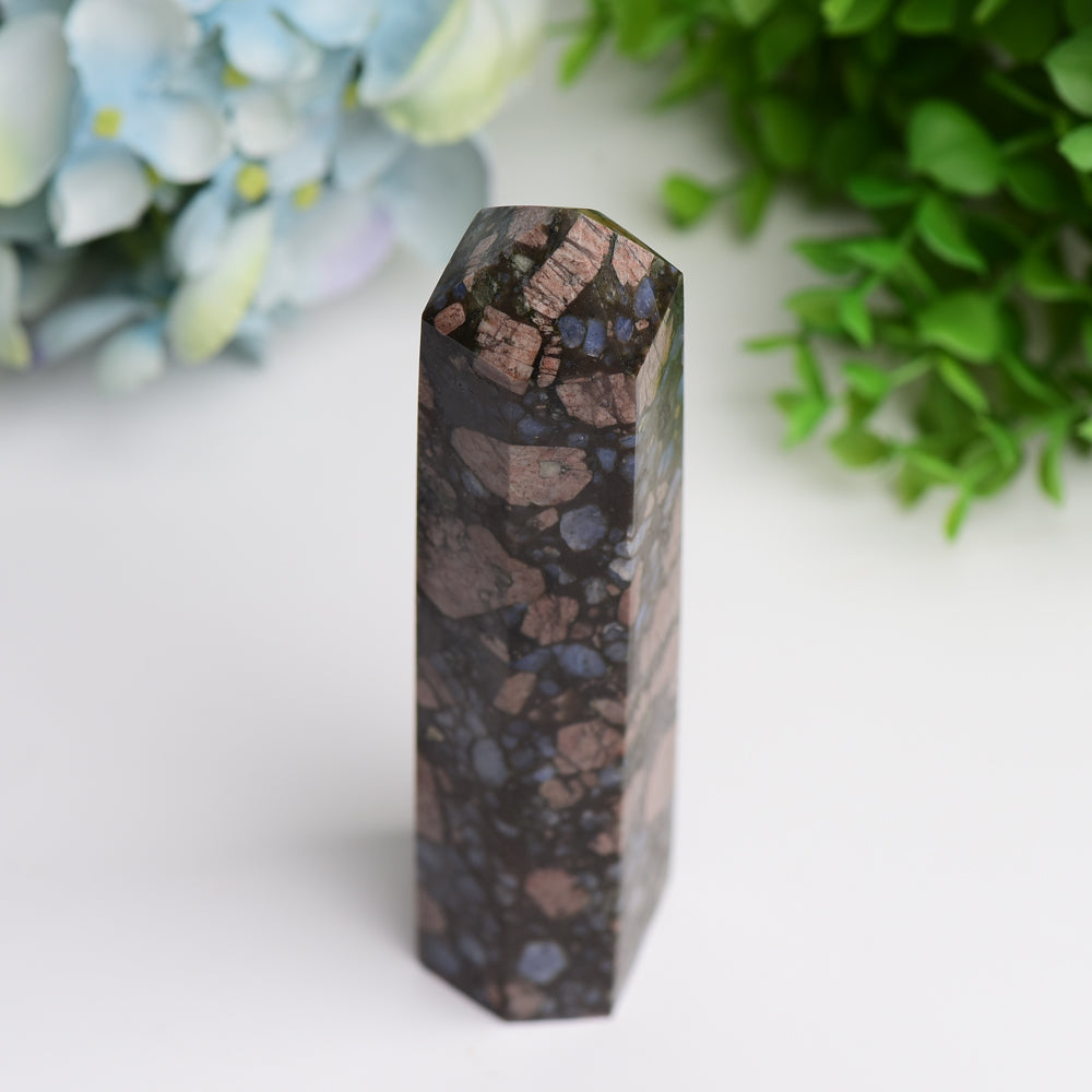 6.0"-8.0" Red Que Sera Crystal Tower Bulk Wholesale  Wholesale Crystals