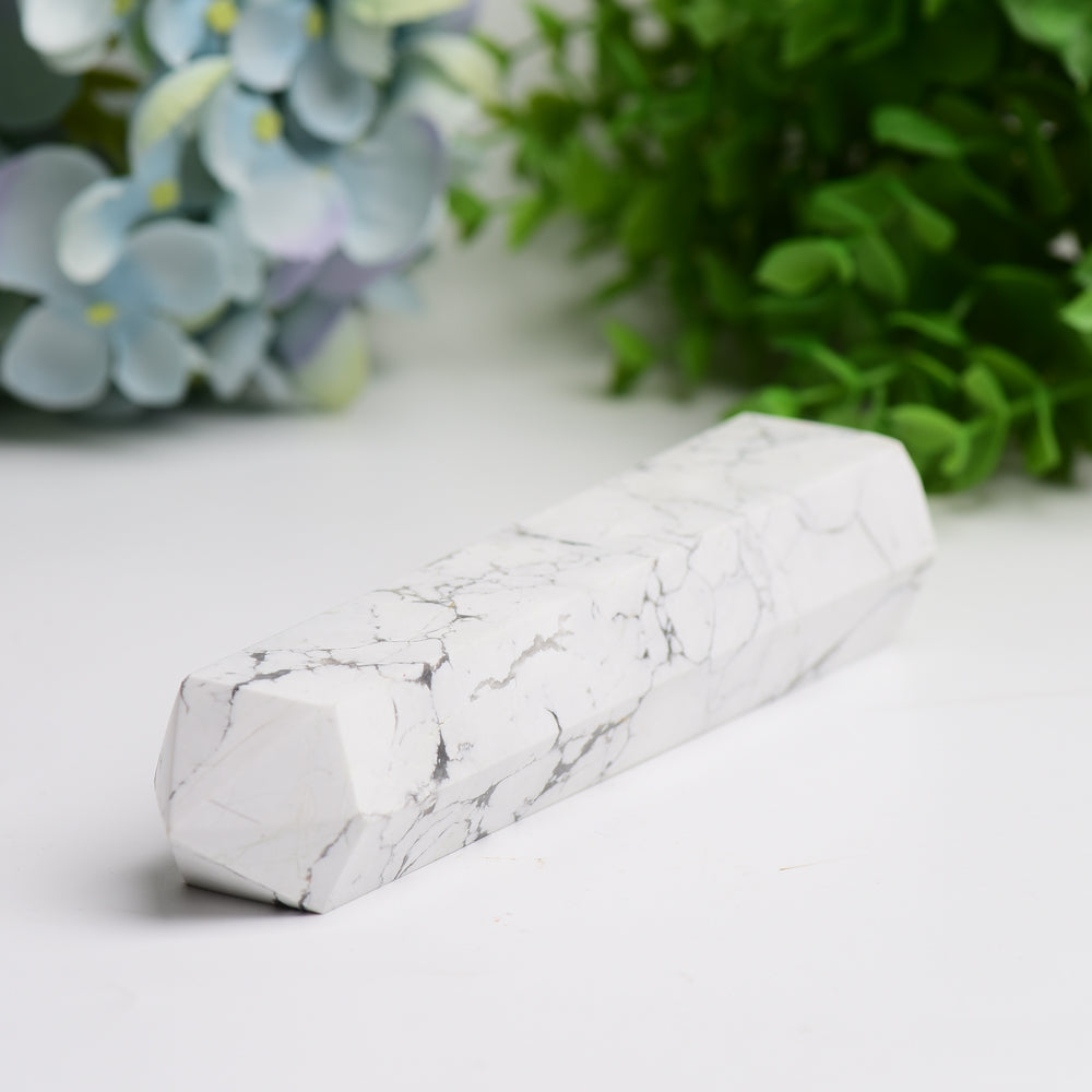 6.0"-8.0" Howlite Crystal Tower Bulk Wholesale  Wholesale Crystals