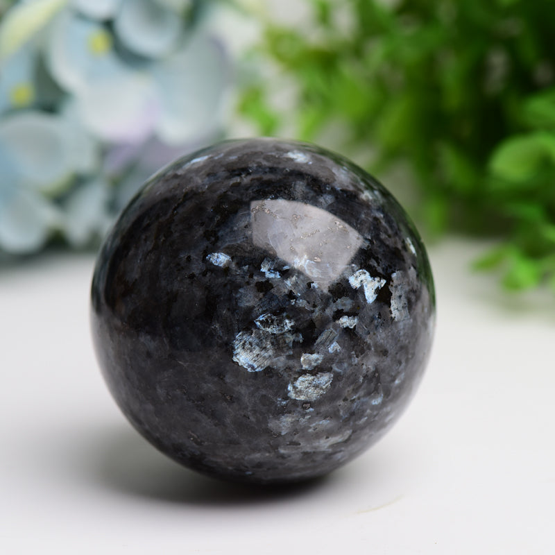 2.0"-3.0" Larvikite Crystal Sphere Bulk Wholesale  Wholesale Crystals