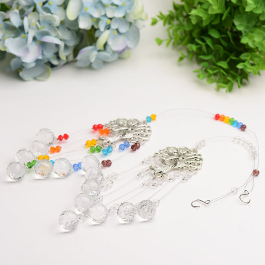 Suncatcher with Life Tree Decor Crystal Haning Ornament Bulk Wholesale  Wholesale Crystals