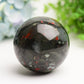 2.5"-3.0" Africa Blood Stone Crystal Sphere Bulk Wholesale  Wholesale Crystals