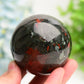 2.5"-3.0" Africa Blood Stone Crystal Sphere Bulk Wholesale  Wholesale Crystals