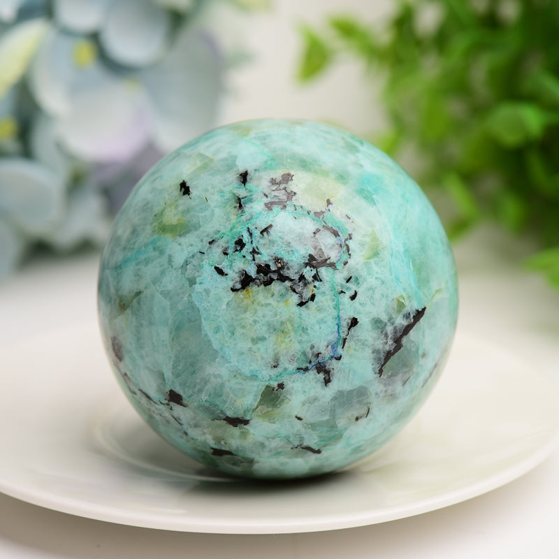 2.5"-3.0" Phoenix with Lapis Crystal Sphere Bulk Wholesale  Wholesale Crystals