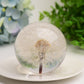 2.6" Resin Sphere with Dandelion Inside Bulk Wholesale  Wholesale Crystals