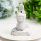 3.0" Mixed Crystal Yoga Cat Crystal Carving Bulk Wholesale  Wholesale Crystals