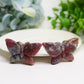 2.0" Ocean Jasper Butterfly Crystal Carving Bulk Wholesale  Wholesale Crystals