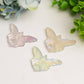 2.3" Aura Clear Quartz Butterfly Crystal Carving Bulk Wholesale  Wholesale Crystals