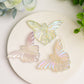 2.3" Aura Clear Quartz Butterfly Crystal Carving Bulk Wholesale  Wholesale Crystals