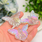 2.3" Aura Clear Quartz Butterfly Crystal Carving Bulk Wholesale  Wholesale Crystals