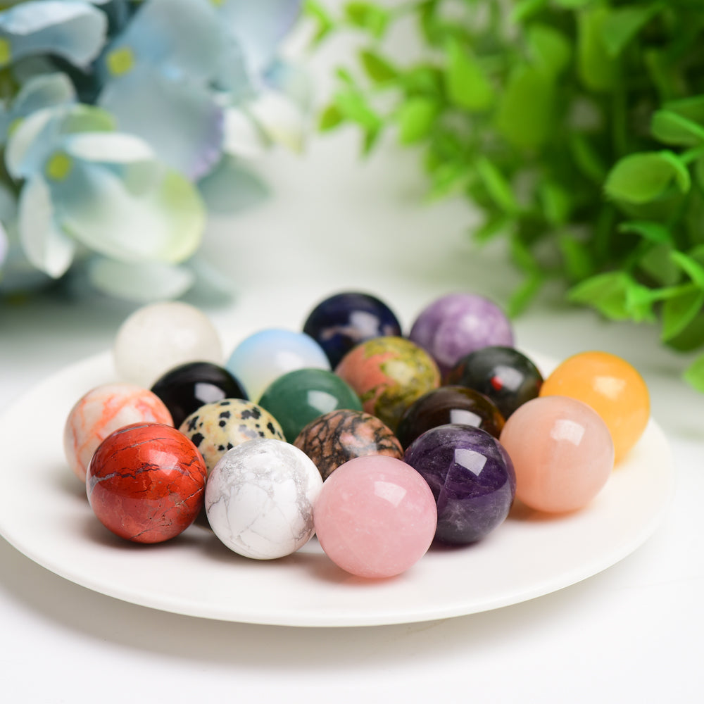 20mm Mixed Crystal Sphere Bulk Wholesale  Wholesale Crystals
