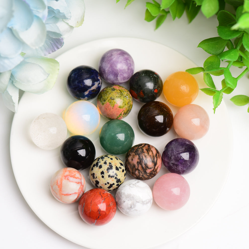 20mm Mixed Crystal Sphere Bulk Wholesale  Wholesale Crystals