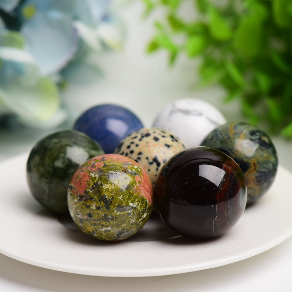 30mm Mixed Crystal Sphere Bulk Wholesale  Wholesale Crystals