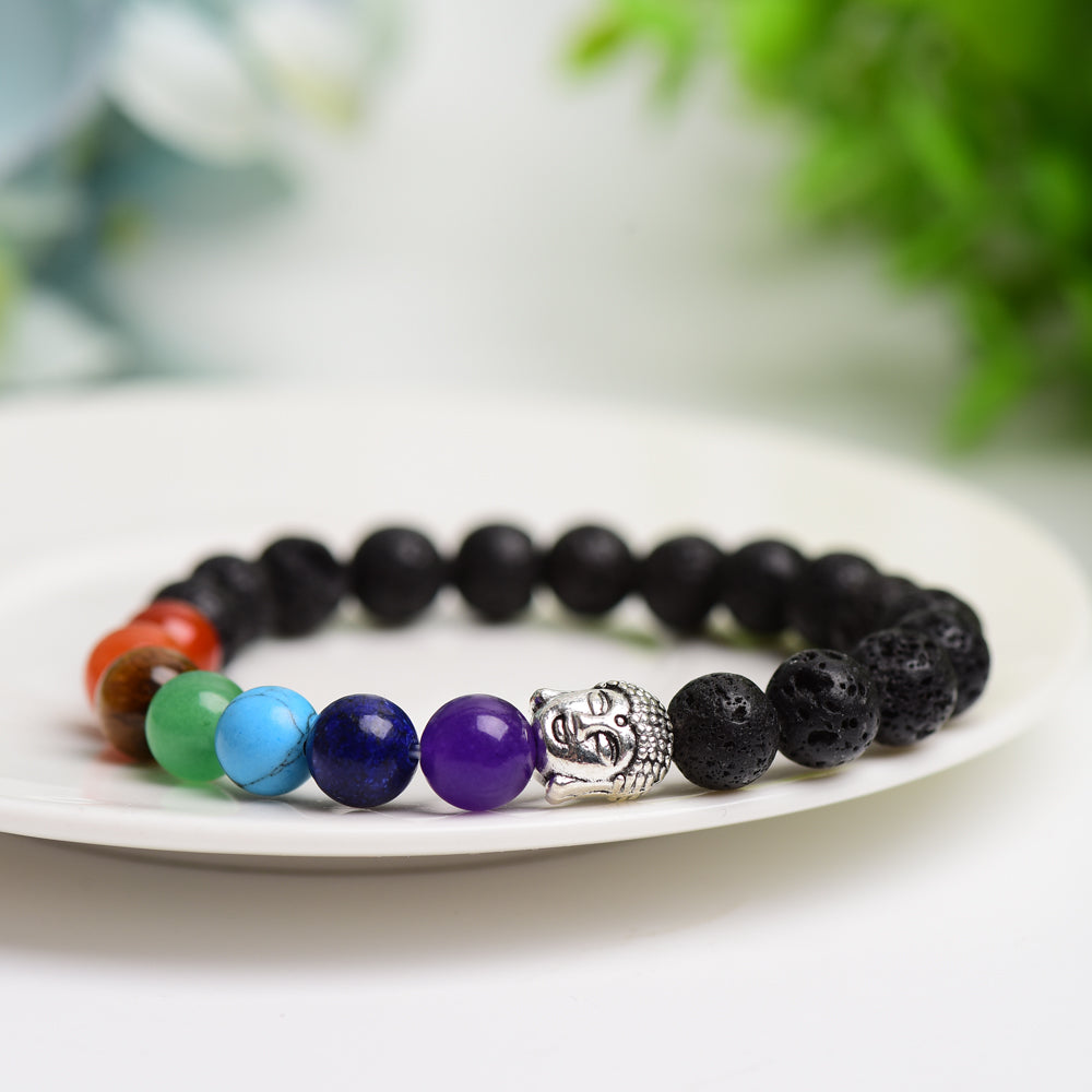 Chakra Mixed Crystal Bracelet Bulk Wholesale  Wholesale Crystals